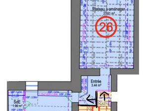 Lot de 2 studios rénové ou T2 rue Mercoeur