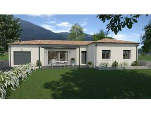 Terrain avec maison neuve à vendre