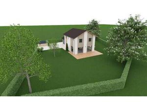 Terrain avec maison neuve à vendre