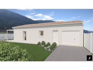 Terrain avec maison neuve à vendre