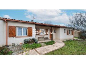 MAISON DE PLAIN PIED AVEC GARAGE PARCELLE DE 500m2