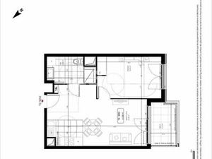 Appartement 2 pièces 44 m²