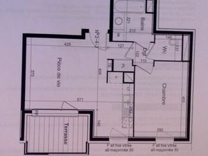 Appartement T2 43M2 + box et terrasse