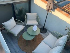 Duplex avec terrasse sur les toits - Meublé  équipé  climatisé