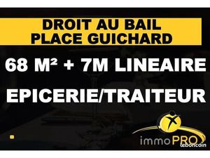 Commerce alimentation 68 m²