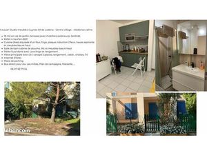 Location meublé studio à Luynes