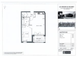 Montévrain : grand appartement f2 avec jardin d'hiver a loue