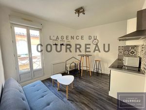 F2 de 26.81 m2 loué meublé