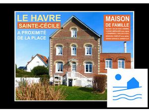 LE HAVRE / PLACE SAINTE-CÉCILE A VENDRE MAISON DE CARACTERE T5/