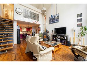 Loft réinventé dans une ancienne teinturerie