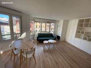 À louer – T2 meublé refait à neuf – Saint-Denis (Métro Basilique à 9 min à pied)