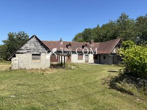 FERMETTE A RENOVER 90M2  COMBLES AMENAGEABLES  1596M2 DE TER