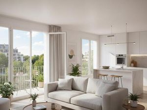 **RARE: 3 PIÈCES AVEC TERRASSE LUMINEUX ET TRAVERSANT PROCHE RER A**