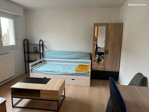 Location Studio 24m2 meublé + 1 place de parking 490 CC