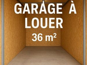 Garage à louer 36 m2