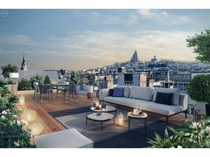 Vente appartement 5 pièces  258.00m²  Paris 18