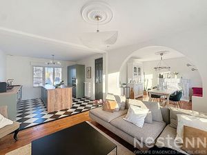 Maison rénovée des années 40  3 chambres  garage. - Hennebont  Parc de Kerbihan