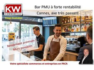Bar PMU 23m² à Vendre - Cannes  Emplacement Prisé