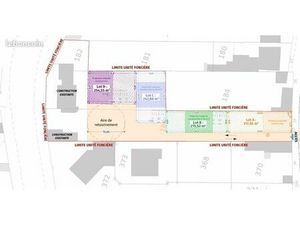 Terrain à vendre en plein coeur de bagneux