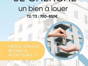 Recherche appartement à louer – Beynes et alentours (78)