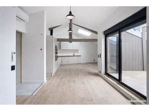 F4 terrasses vue sur les toits de Charles III et Rives de meurthe