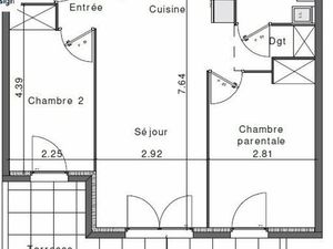 Location Appartement 3 pièces 57m² FREJUS 83600