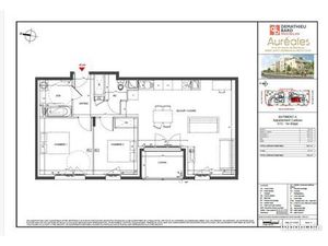 Appartement 3 pièces 69 m²