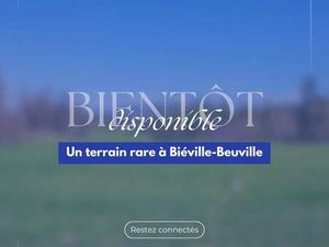 Vente Terrain à Biéville-Beuville (14112) : à vendre / 841m² Biéville-Beuville