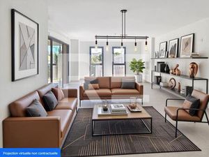 Appartement neuf Marguerittes T2 Rdc avec terrasse et jardin 50 30 m²