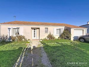 Royan  Plain-pied 100m²  2/3 chambres  garage et jardin