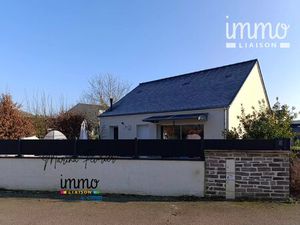 Maison de plain pied - 2 chambres - 64 m² hab - 293 m² jardin clos