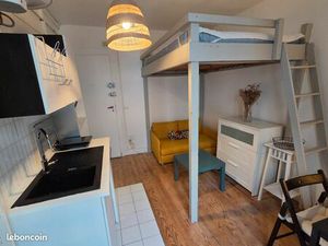 Studio meublé - 1 pièce – 11 28m2 - M° Ménilmontant