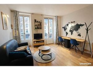 Studio avec mezzanine - Canal Saint-Martin