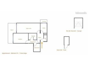 T2 Lumineux 50m² - Vue dégagée & Aperçu Mer en dernier étage
