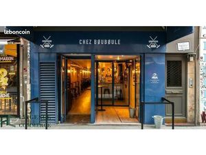 Fonds de commerce bar  salon de thé 110 m²