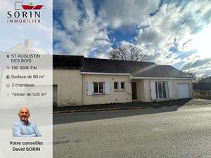 Vente Maison à Saint-Augustin-des-Bois (49170) : à vendre / 81m² Saint-Augustin-des-Bois