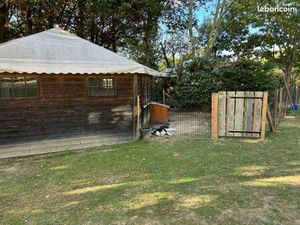 Chalet en bois à louer