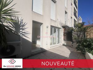 A Louer  Appartement 1 pièces (T1) de 40 m² avec terrasse  jardinet et stationnement  Mars