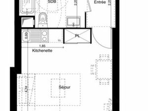 Location appartement 30m2