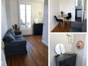 Courbevoie centre ville  2P meublé de 27m2  5 min du CNIT