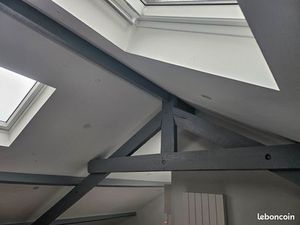 Appart poutres apparentes meublé