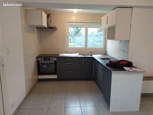 Appartement T3 de 46m² avec terrasse et terrain