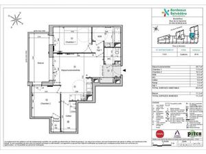 Appartement 3 pièces 65 m²