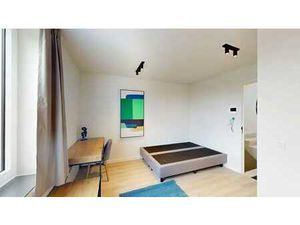 Chambre d'étudiant moderne avec salle de bain privée à Mali