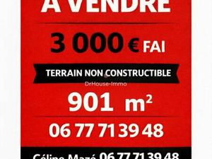 Terrain à vendre