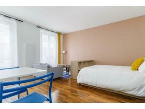 Studio meublé et rénové - Paris 19ème