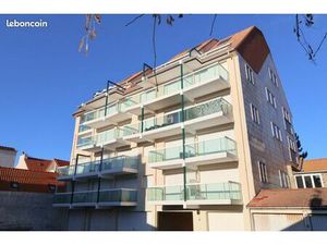 Le touquet superbe 4 pieces en duplex de 81.20m² env au dernier etage 3 ch 2 sdb balcon pl