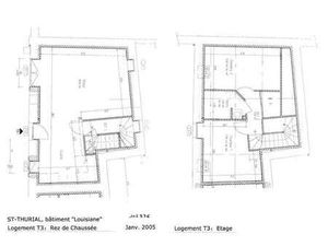 Location Appartement 3 pièces à Saint-Thurial (35310) : à louer 3 pièces / 69m² Saint-Thur