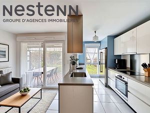 Rez-de-jardin sur cour - Vernay - Commerces - Garage - Résidence récente