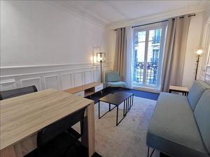 Appartement - 3ème étage - 39.02 m2 - 2 pièces - Meublé